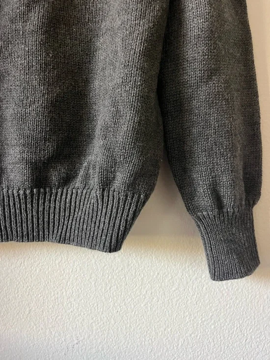 NU SWIM Bodega Merino Sweater in Charcoal - Picture 5 of 6